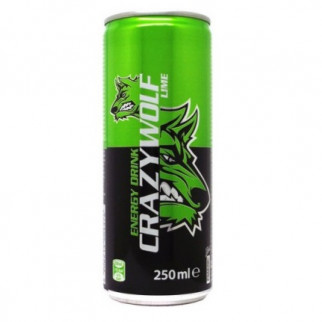 detail Crazywolf Lime 250ml x 24