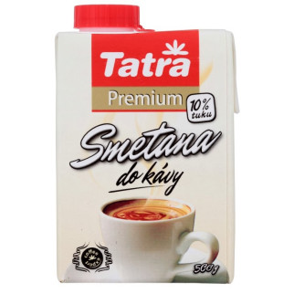 detail Tatra Smetana do kávy Premium 10% 500g