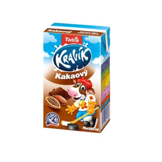 detail Kravik Mléko Čokoláda 1,5% 250 ml