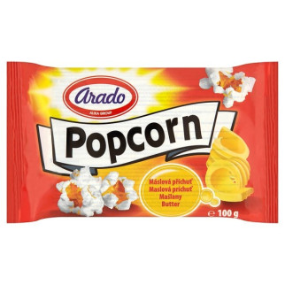 detail ARADO popcorn máslo 100g/25