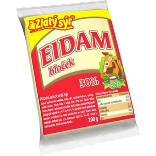 detail ZS Eidam 30% bloček 200g