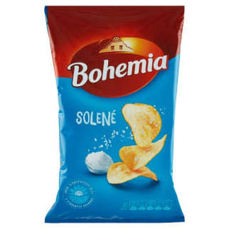 detail Bohemia chips solené 130g x 18ks