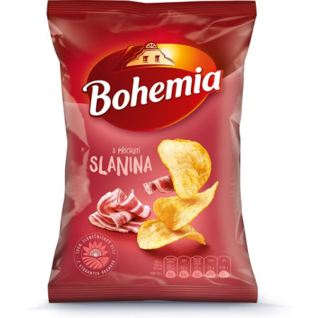 detail Bohemia chips slanina 215g x 14ks