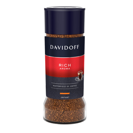 detail Davidoff Káva Rich Aroma 100g (D)