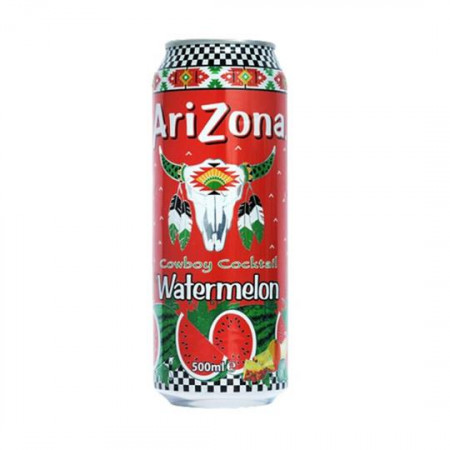 detail AriZona Watermelon Fruit Juice Coctail 500ml x 12