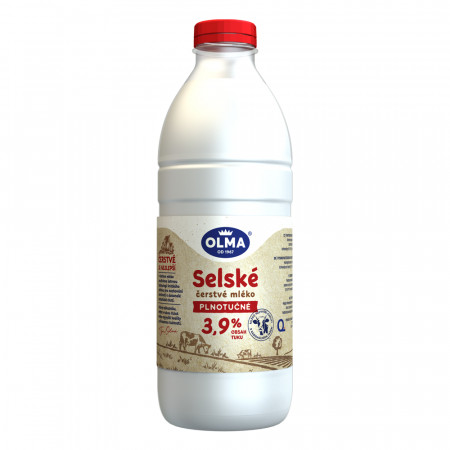 detail Olma Selské Mléko čerstvé 3,5% 1L PET