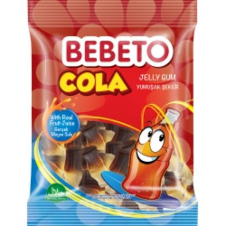 detail Bebeto želé bonbony cola 80g