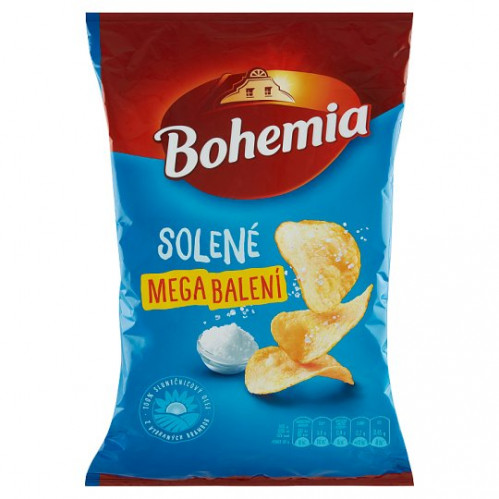Bohemia chips solené 215 g x 14ks