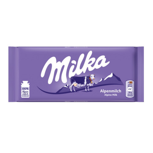 Milka Alpine Milk 100g (D)