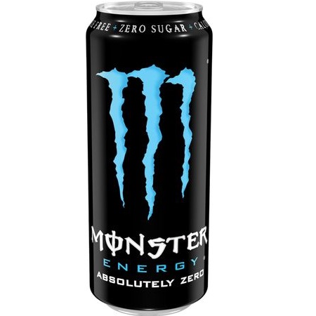 Monster absolut zero 500 ml CZ modrý