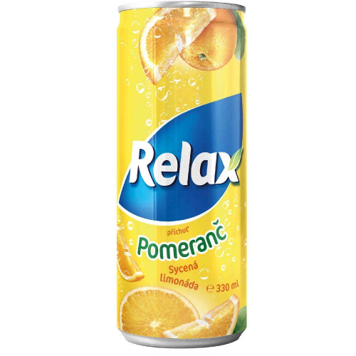 Relax pomeranč 330ml