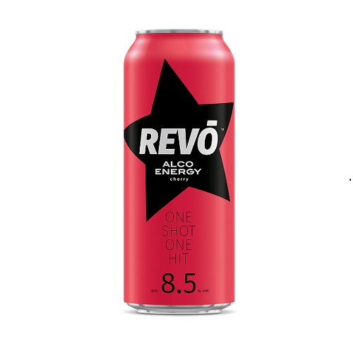 Revo Cherry nízkoalkoholický energ 500ml