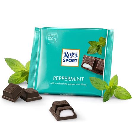 Ritter Sport Peppermint čokoláda 100g