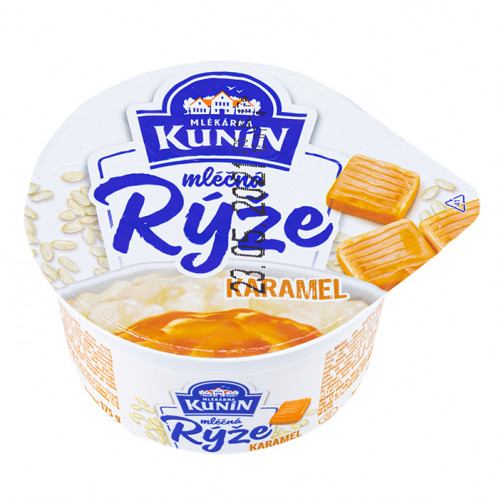 Kunín Mléčná rýže 175g Karamel