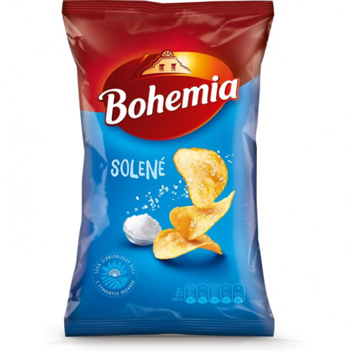 Bohemia chips solené 130g x 18ks