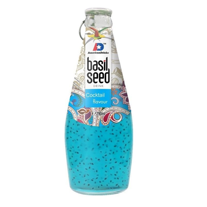 Basil seed cocktail flavour 290ml x 24 Daily Fresh Foods