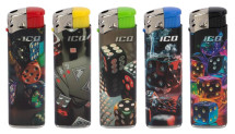 ALZZIN-32557 Zapalovač ICQ XHD007 DICE-50/BAL