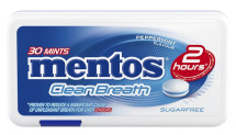 Mentos CleanBreath Bonbóny peppermint 21g