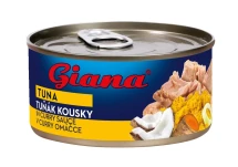 Giana Tunak 170g kousky ve žluté curry omáčce