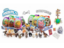 Vajíčko - ZOO ANIMALS 21g x 6