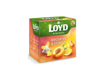 Loyd Čaj ovocný broskev+citron 20x2g