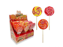 JF Spiral lollipops Strawberry 50g x 18ks