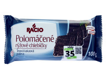 Racio pol. 100g rýžové tmavá kakao
