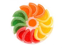 Bonbóny želé s ovocnou příchutí 200g dóza