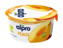 Alpro alt.jogurtu broskev 150g