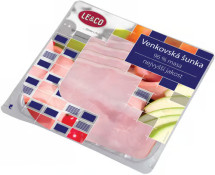 LECO Venkovská šunka 96% masa 100g