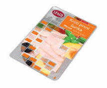 LECO Krůtí prsní šunka shaved 100g