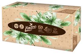 chi tiết Linteo Papír. kapesníky 2vr. 100ks - 21ks/kart