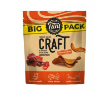 Flint Craft Žitné vlnky 130g Pálivé Jerky (1/12kus)