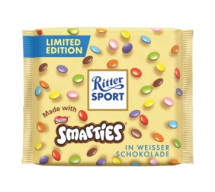 Ritter sport 100g Smarties white chocolate