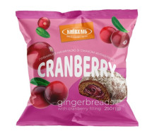 Kyjevchleb Perníčky 250g Brusinka (1/12kus)