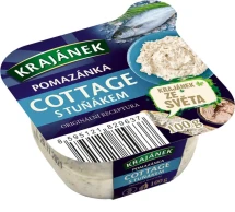 Krajánek pomazánka cottage s tuńákem 100g
