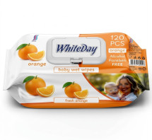 WhiteDay vlh. ubrousky Baby 120ks Orange