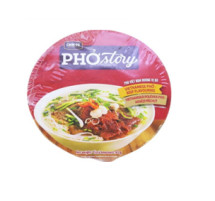 ChinSu PHO-story inst. rýžové nudle v misce 65g s hovězí příchutí