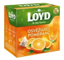 Loyd Čaj ovocný osvěžující + pomeranč 20x2g