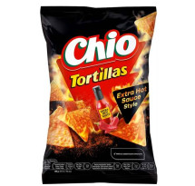Chio tortillas 110g Extra hot sauce - 12ks/kart