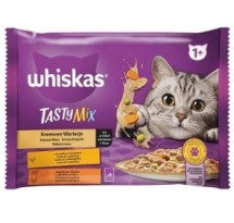 Whiskas kap 4pack x85g Tasty mix