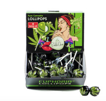 Lollipops with bubble gum - Pure Cannabis (100ks x 25g)