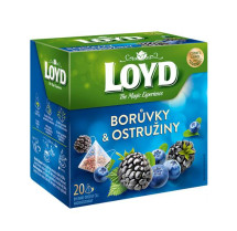 Loyd Čaj ovocný borůvky+ostružiny 20x2g
