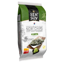 SenSoy Nori chips 4,5g Wasabi