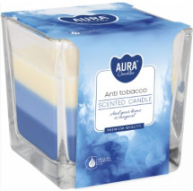 AURA 170g Svíčka Anti Tobacco