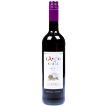 Campo de chile merlot 750ml x 6