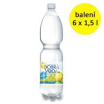 Dobrá voda 1,5l citron/máta nep.