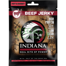 Jerky Indiana 25g Hovězí hot and sweet