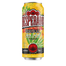 Desperados 0,5L Original plech