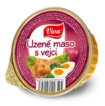 VIVA Uzené maso s vejci 120g